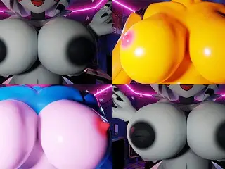 Puppet, Chica & Bonnie from FNAF Compilation #5