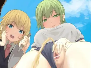 Size Matters - School - Green Haired Girl Piss Attack Event