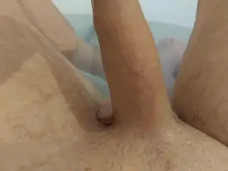 I Wash my Dick and Ass in the Bath. Part 2