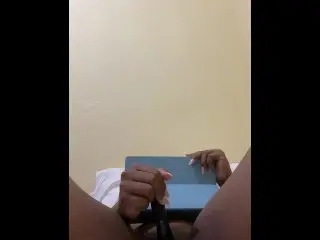 I Stole my Sister's Vibrator and Masturbated while Watching Porn in her Room - EmmaChoco