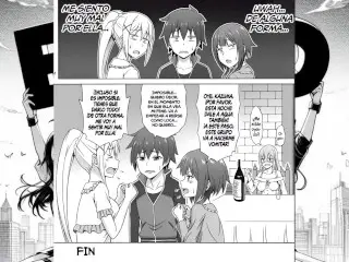 Darkness X Kazuma X Megumi - Darkness and Megumi Fuck with Kazuma - Porn Manga