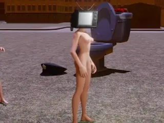 Skibidi Toilet, Scientist Skibidi Man vs Camera Women, TV Woman - Episode 3 (porn Cartoon)