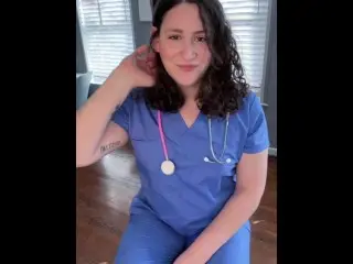 Trans Nurse Relieves your Tension (Role Play)