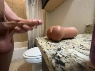 Huge Cock vs Tiny Fleshlight - Pornhub Gay