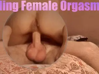 Riding on Big Cock, Trembling until Reaching Multiple Orgasms - 4 FEMALES ORGASM