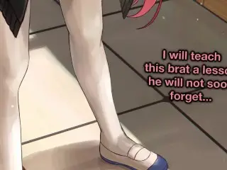 Step~Sister Discovers you are Perv.ert Hentai JOI CEI (Femdom/Humiliation Feet)