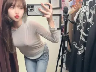 (IG: Yiyuan_musy)transparent Clothing try on Haul