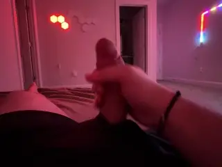 KEEPS GOING AFTER CUM *HUGE CUMSHOT LOUD ASMR*