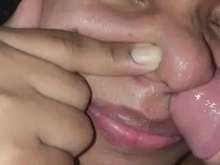 Fucking my Love's Throat until she Drinks my Cum through her Nose 03/22/2024