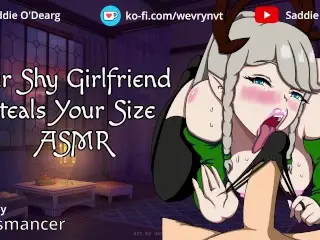 Your Shy Girlfriend Steals your Size!