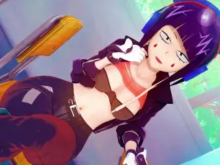 Fucking Kyoka Jiro from my Hero Academia until Creampie - Anime Hentai