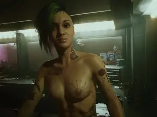 Judy X Johnny Silverhand Hidden Sex Scene
