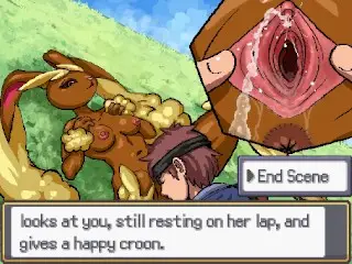 Pokemon Hentai Version - having Sex with my Hot Bunny Girl Furry Lopunny