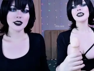 Naughty Vampire Girl Mavis Dracula Turned into a Cum Eater after Tasting your Sperm! she needs More!