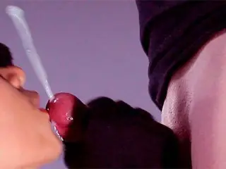 Awesome Facial Cumshot that Falls into my Mouth