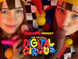 Pomni Gets into the Circus and Sucks off Mr. Mouth DIGITAL CIRCUS