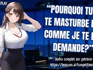 ROLEPLAY AUDIO FR - Pourquoi TU Ne Te Masturbes Pas Comme Je Te L'ai Demandé? (JOI) (FEMDOM)