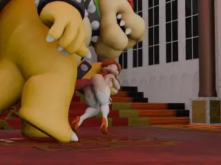 Mario, Daisy and Bowser - the Tragic Story of Princess Daisy Porn Cartoon