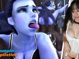 Its a Creampie Compilation… Let’s Watch? Overwatch HENTAI and More!