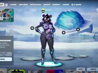 Fortnite Nude Mod Gameplay Nude Team Leader Raven Skin Gameplay [18+]