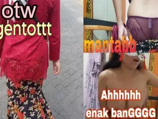 Indo Kebaya Merah, Balik Dari Acara Seminar Langsung Dientot