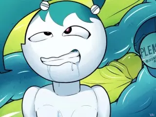 Robot Girl Upgrades her Pussy to have Sex - Teenage Robot Hentai