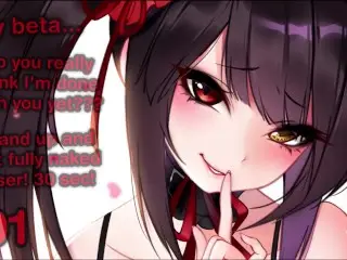 Date with your Favorite Waifu Kurumi Hentai JOI CEI (Femdom/Humiliation Feet/Armpits)