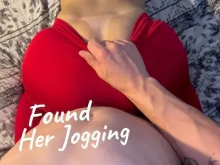 Picked up Sexy Fit Babe Jogging and Brought her Home to FUCK!