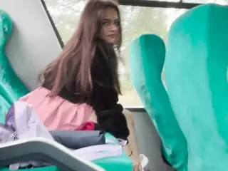 POV I ask you to Film me on a REAL BUS and I almost got Caught