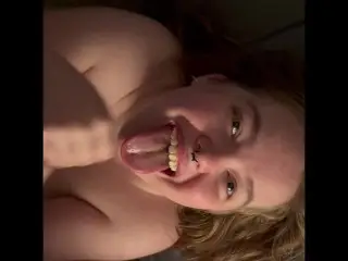 Made myself Cum to get a Load in my Face and in my Pussy