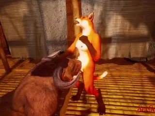 Little Fox Gets Fucked by a Huge Cock in Wild Sex from Wild Life