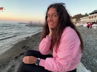 Did you think I Bought you this Cheburek just like That? No, let's Work it off with your Pussy!