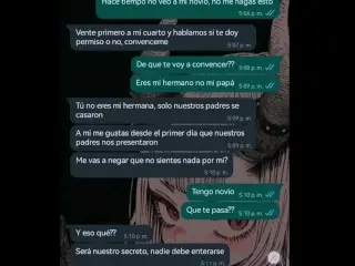 Chat Hot Con Mi Hermanastra Pequeña no Queria Pero me La Termino Cogiendo Doggy! Natasha Caseros