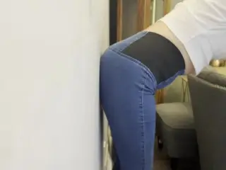 Farting in Jeans against the Wall by Scarlett Fey