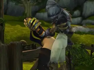 Alliance Captain Ashtinn Fucked by Invisible Rogue in Arathi Basin