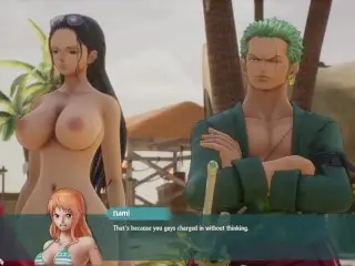 One Piece Nude Mod Installed Gameplay Nami and Robin Nude Part 17 [18+]