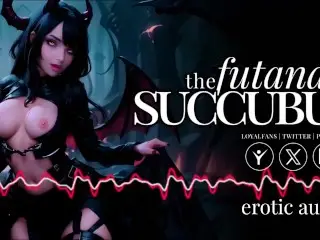 Erotic Audio | the Futanari Succubus [F4A] [FemDom] [pegging] [rough]