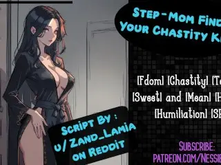 Step-Mommy Finds your Chastity Keys - Audio Roleplay