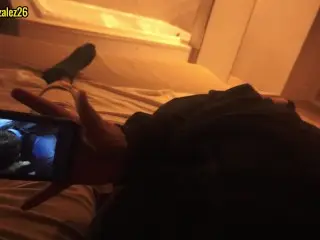 My Stepbrother comes to Watch a Series with me and Takes his Cock out of nowhere