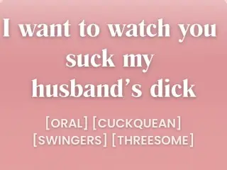 Cuckquean Watches her Husband Fuck another Woman [ASMR Porn for Women]