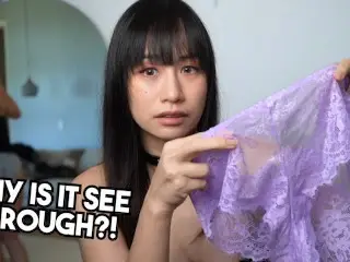 I tried a see through Lingerie try on Haul