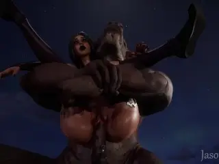 WildLife - Maya Gothicc Fucking with a Bull - Furry Hentai Yiff