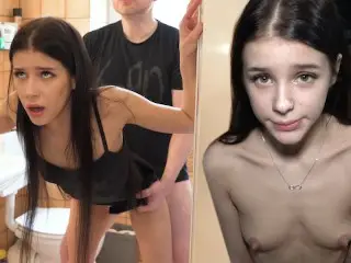 MAKE ME PRETTY - Tiny TIKTOK Babe Rough Fucked before the Party - Sophie Weber