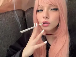 Cosplay Smoking Cigarettes Compilation (full Vids on my 0nlyfans/ManyVids)