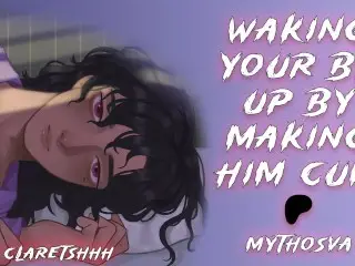 Waking your BF by Making him Cum | [M4F] [MSub] to [MDom] [somno] ASMR Audio Roleplay