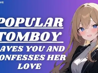 Popular Tomboy Saves you | Tomboy GF ASMR Audio Roleplay