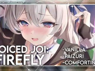 [ Voiced JOI ] Firefly is your Caring Roommate who Cheers you up ( Paizuri | Comforting | Vanilla )