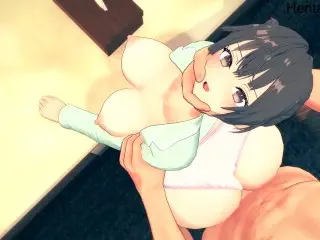 Yuki Suou taking Morning Backshots Hentai Roshidere Uncensored