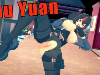 Officer Zhu Yuan get Creampied Hentai Zenless Zone zero Uncensored