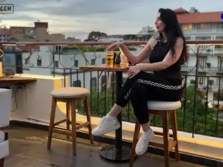 Blowjob in Restaurant